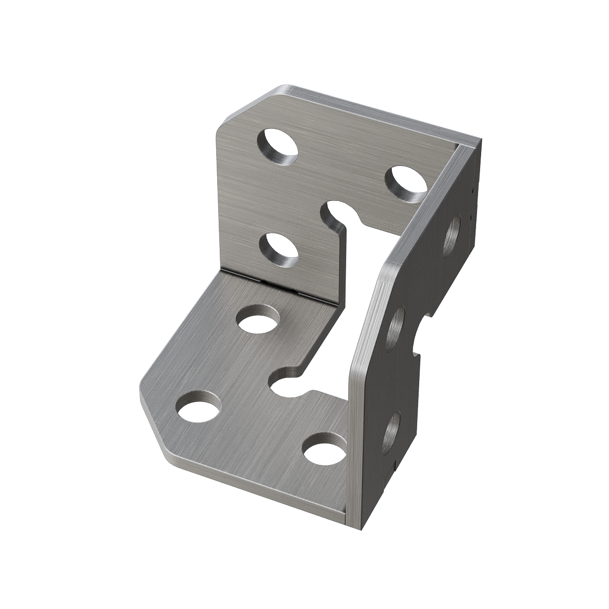 Clamping Square Corner 100x100x100 4 mm