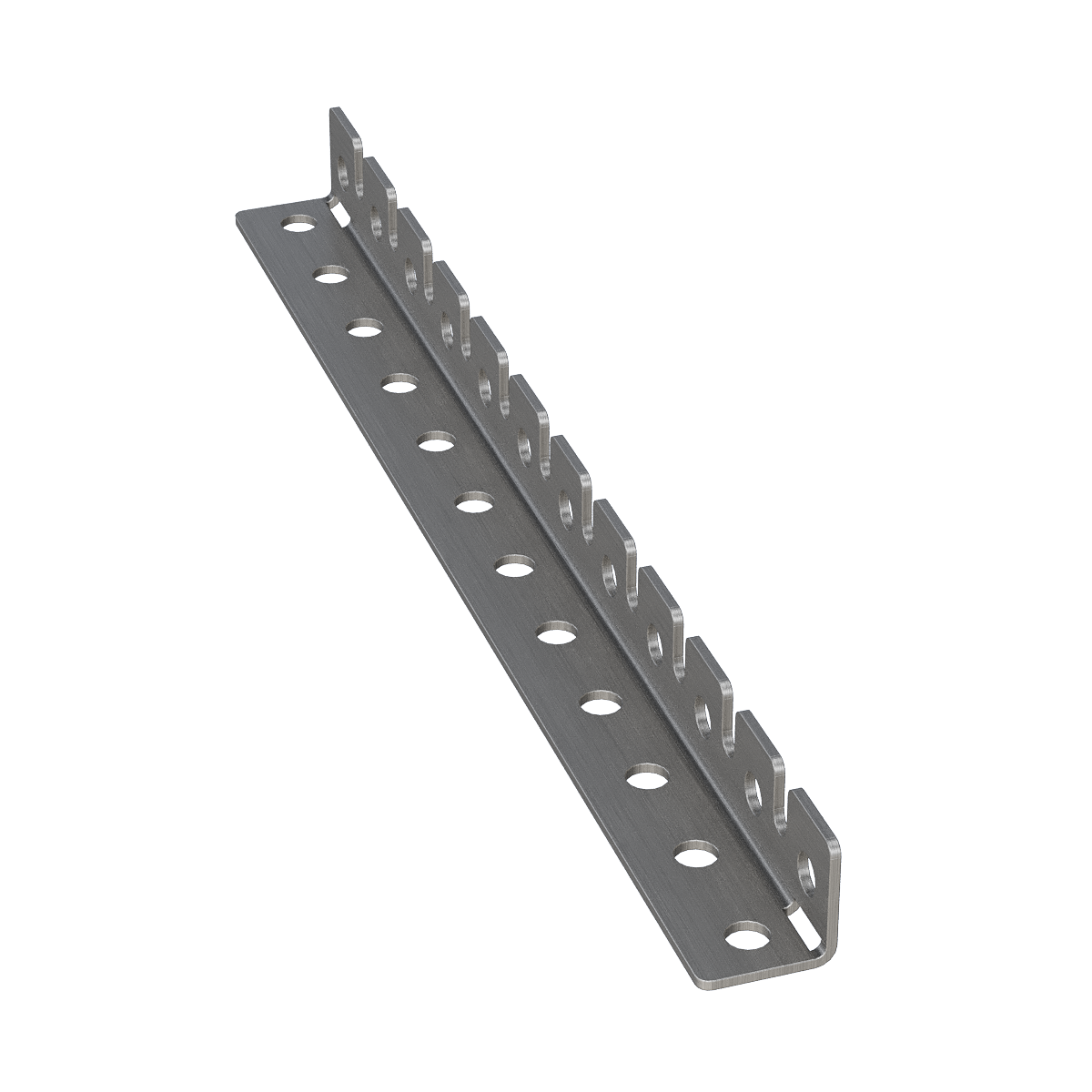 Perforiertes Metallwinkel 590x50x50 4 mm