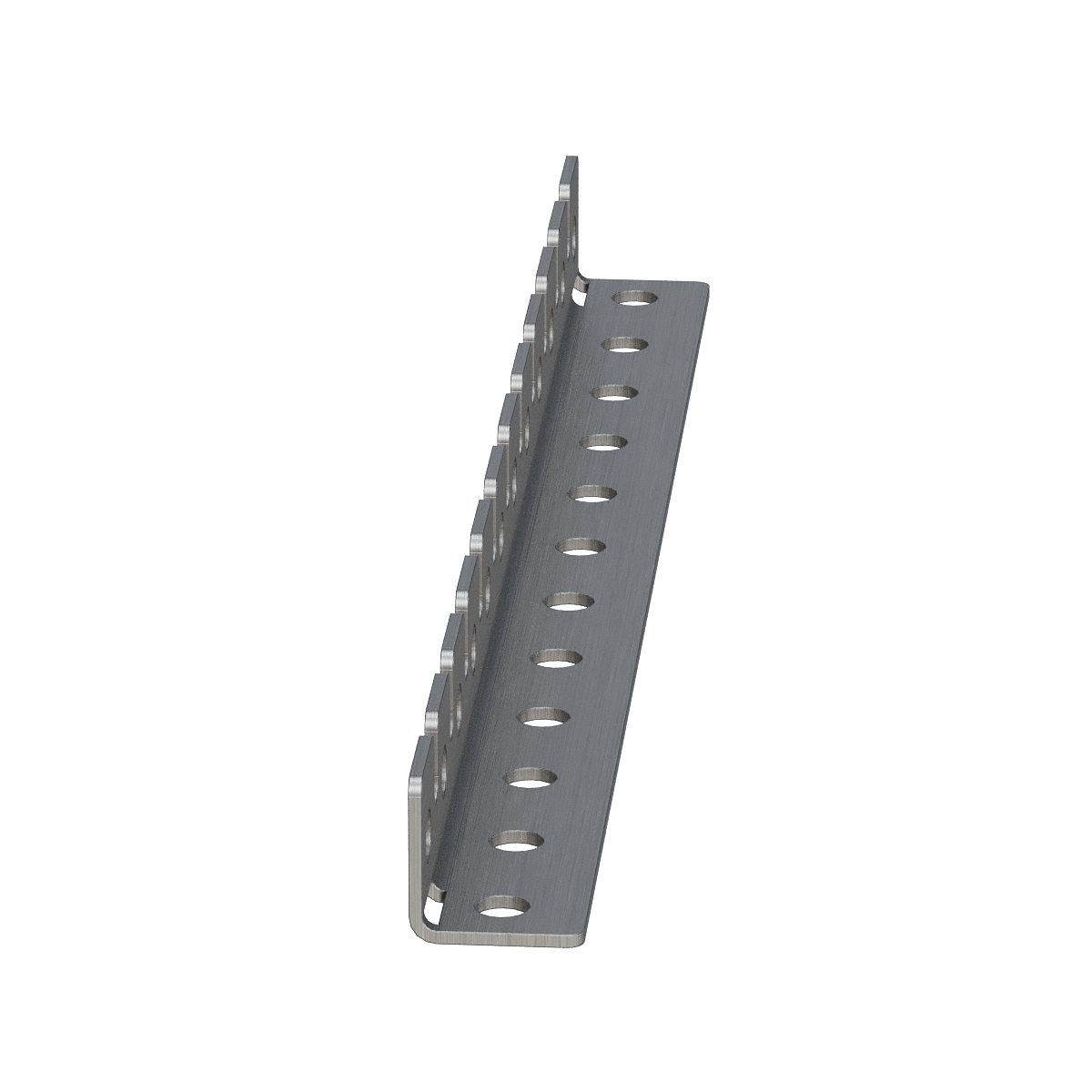 Perforiertes Metallwinkel 590x50x50 4 mm