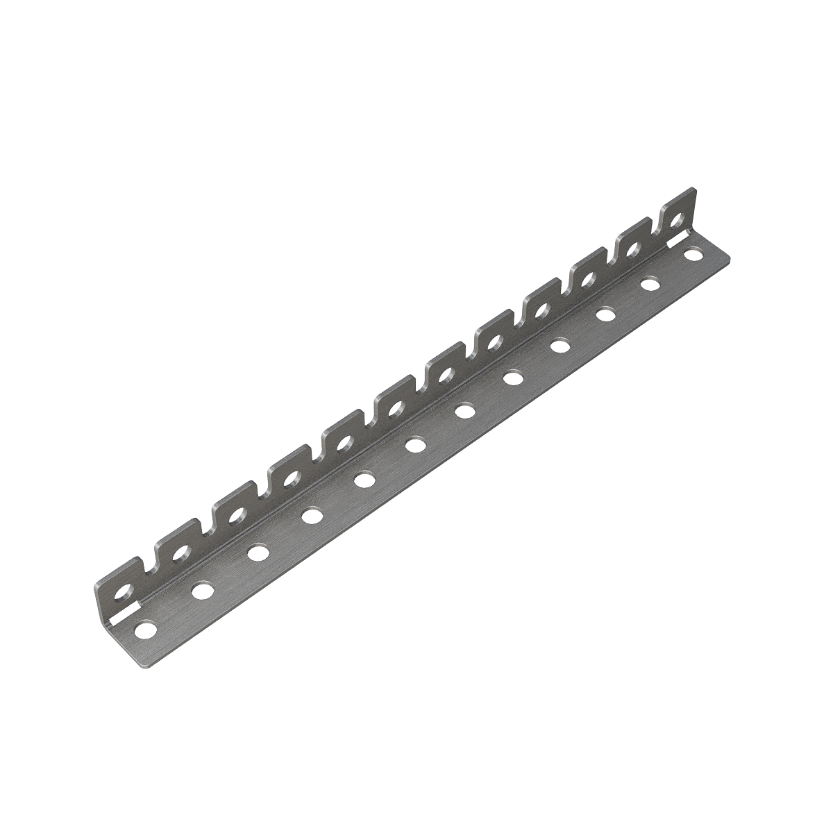 Perforiertes Metallwinkel 590x50x50 4 mm