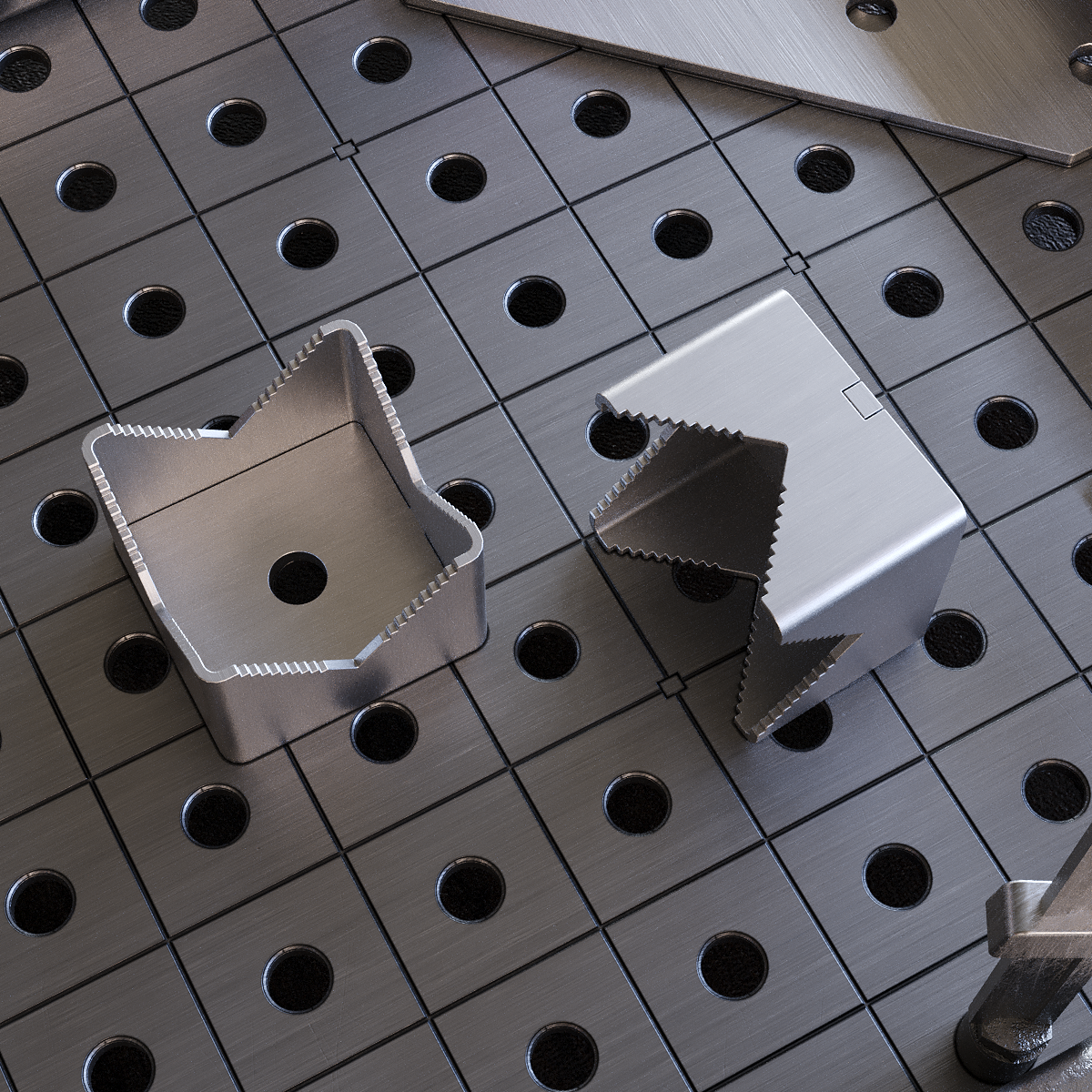 Pipe support 80x80