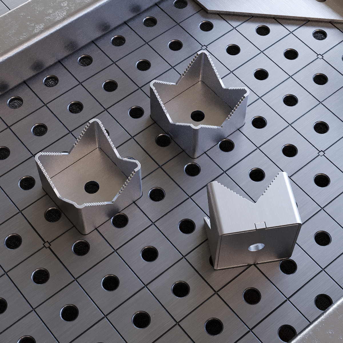 Pipe support 80x80