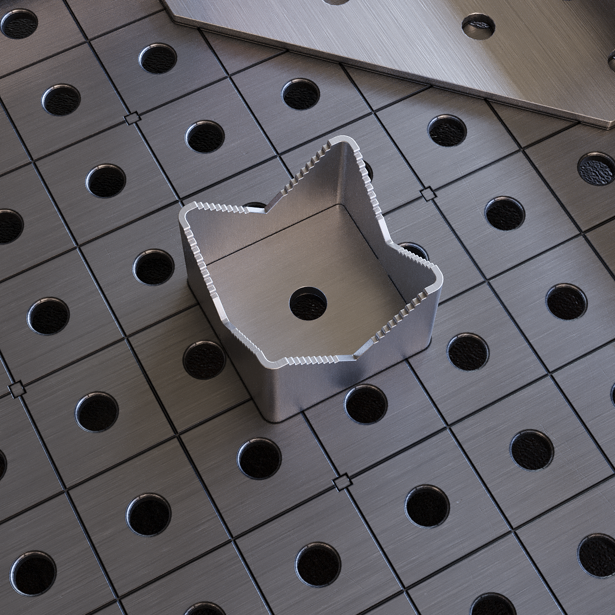 Pipe support 80x80