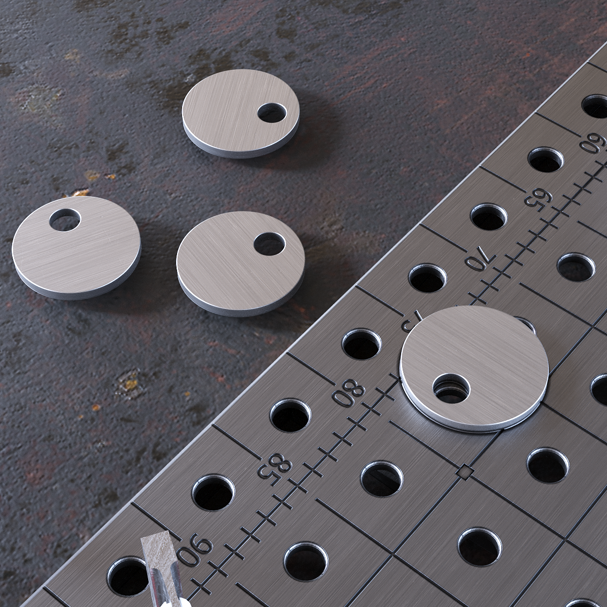 Round Eccentric Stop D65 6 mm