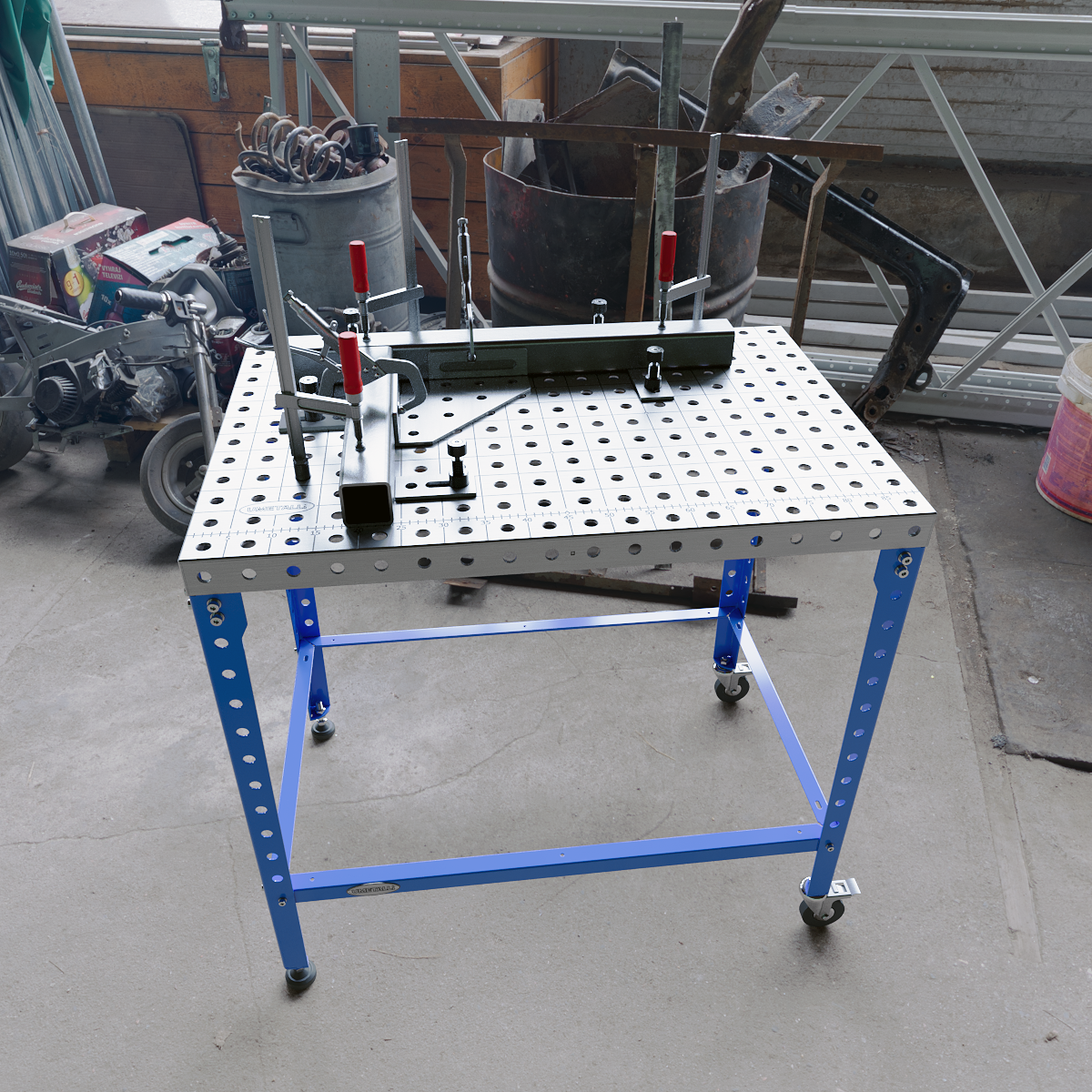 Welding Table MasterPlat Two-Wheel