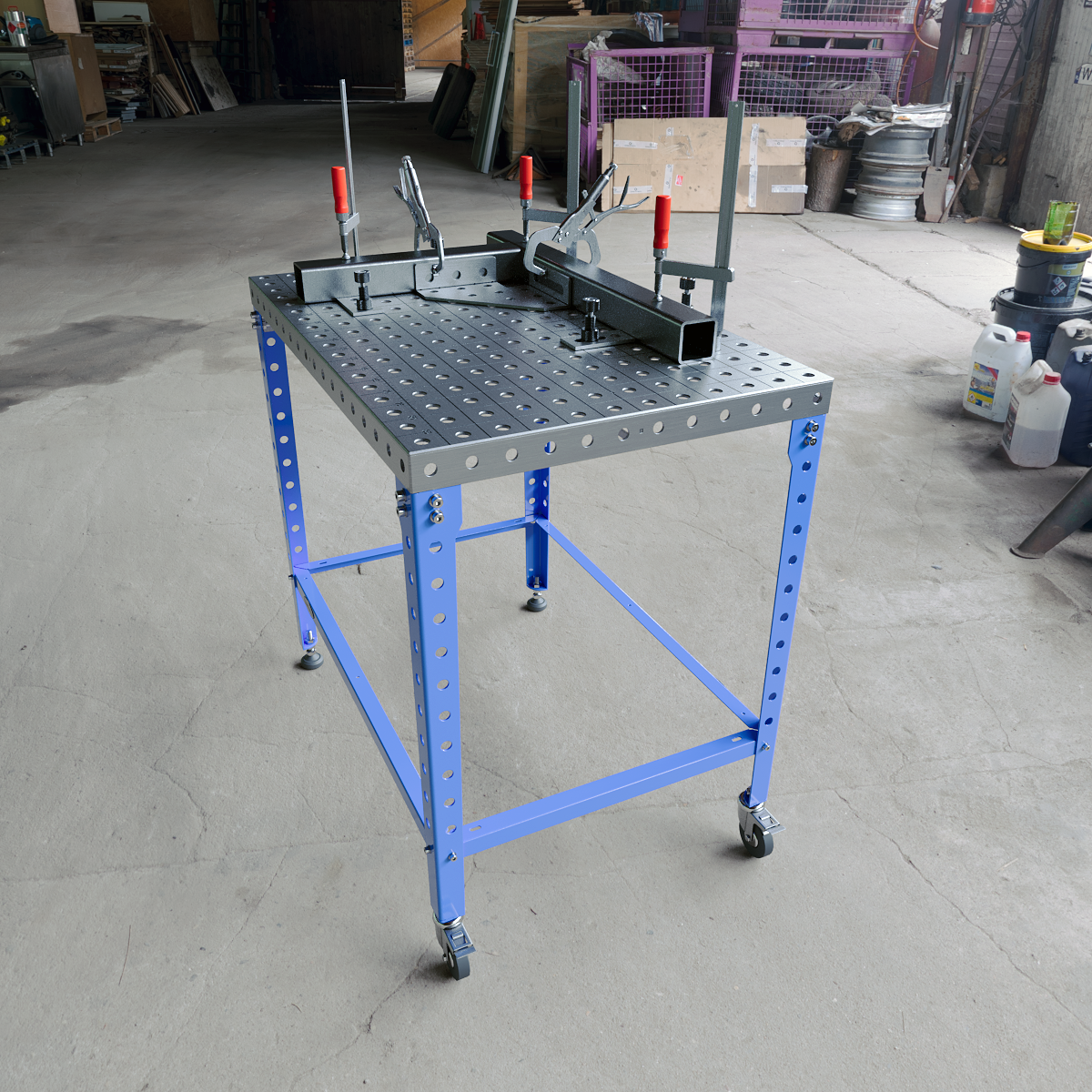 Welding Table MasterPlat Two-Wheel