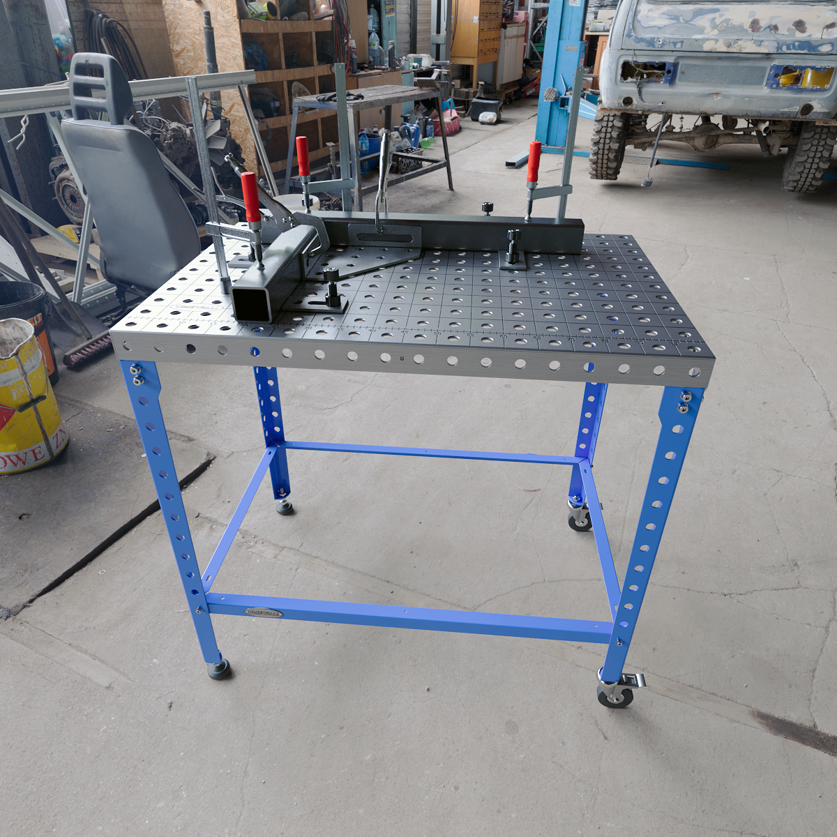 Welding Table MasterPlat Two-Wheel