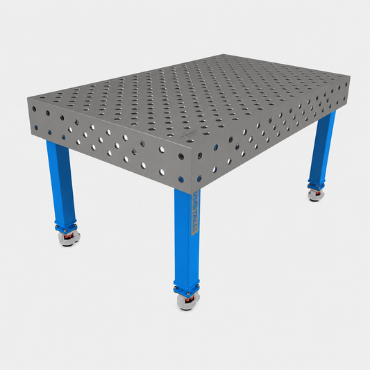 Welding Table PRO 10 1500x1000 Ø28 Chess Mobile