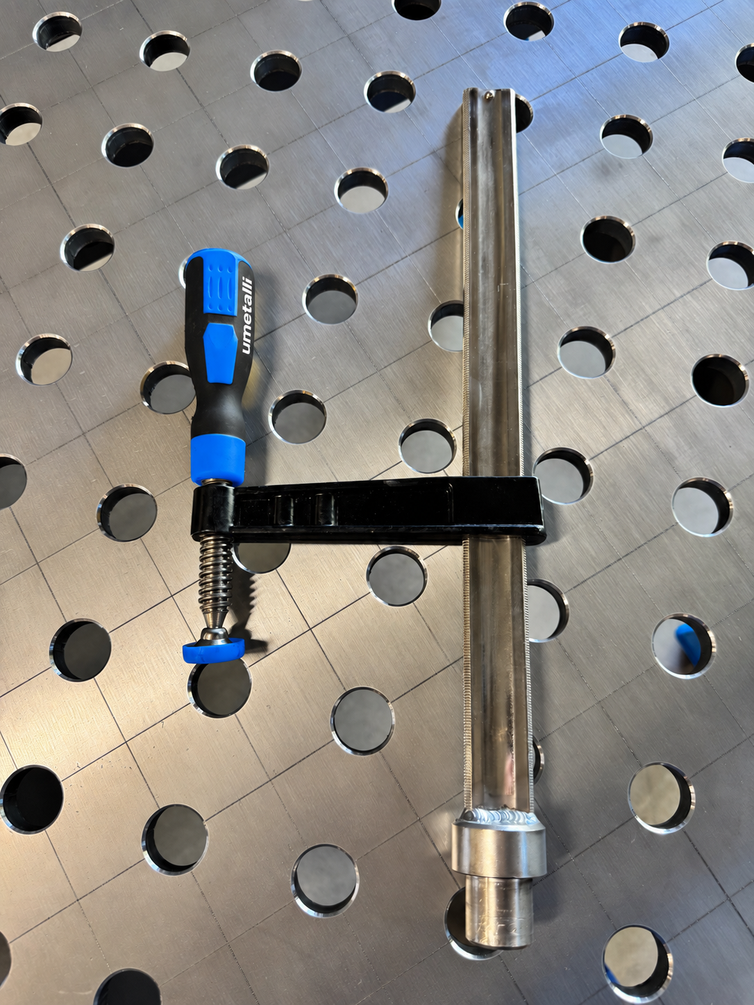 Spændeklemme 120x300 Ø28