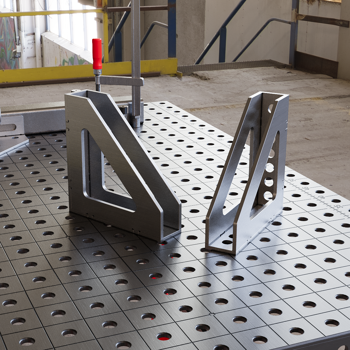 Clamping Square 200x200x50 6 mm