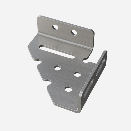 Spannwinkel Links 150x150x50 4 mm