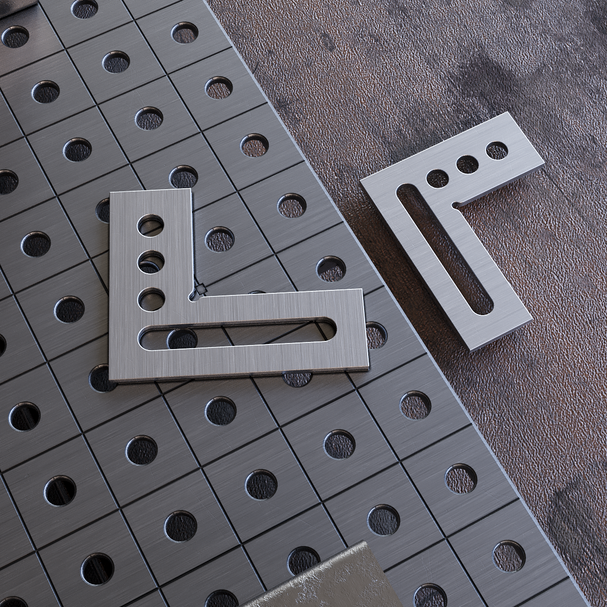 Flat Square 150x125 6 mm