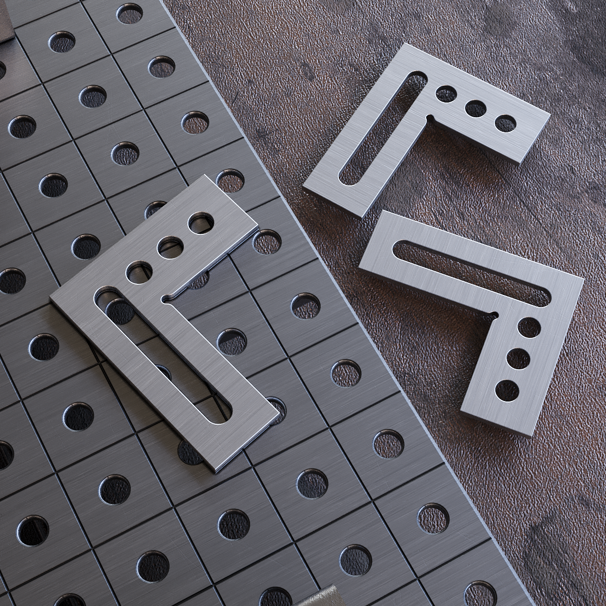 Flat Square 150x125 6 mm