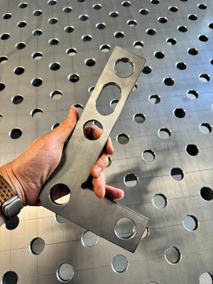 Flat Square 150x250 mm Ø28 10 mm