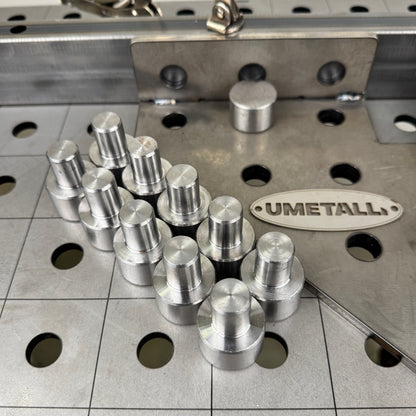 10-piece Welding Table Stop Pin Set