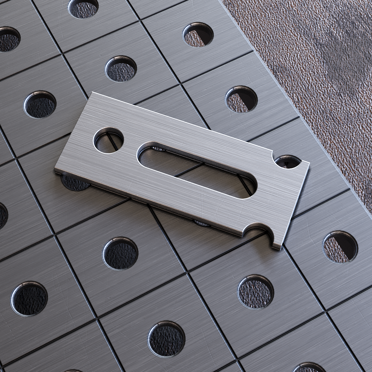 Stop Bar 125x50 6 mm