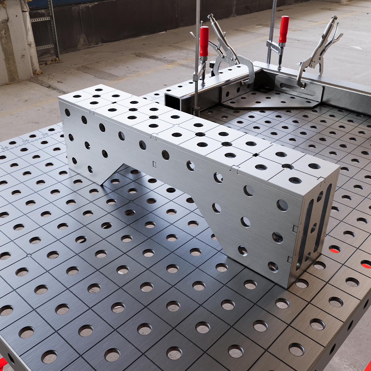 Support Block 500x100x150 6 mm