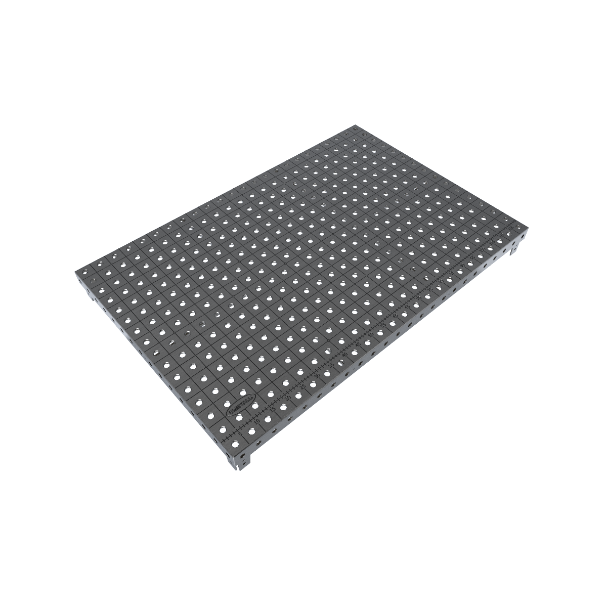 Welding Table Top MasterPlat MAX 1200x800 with Corner Brackets