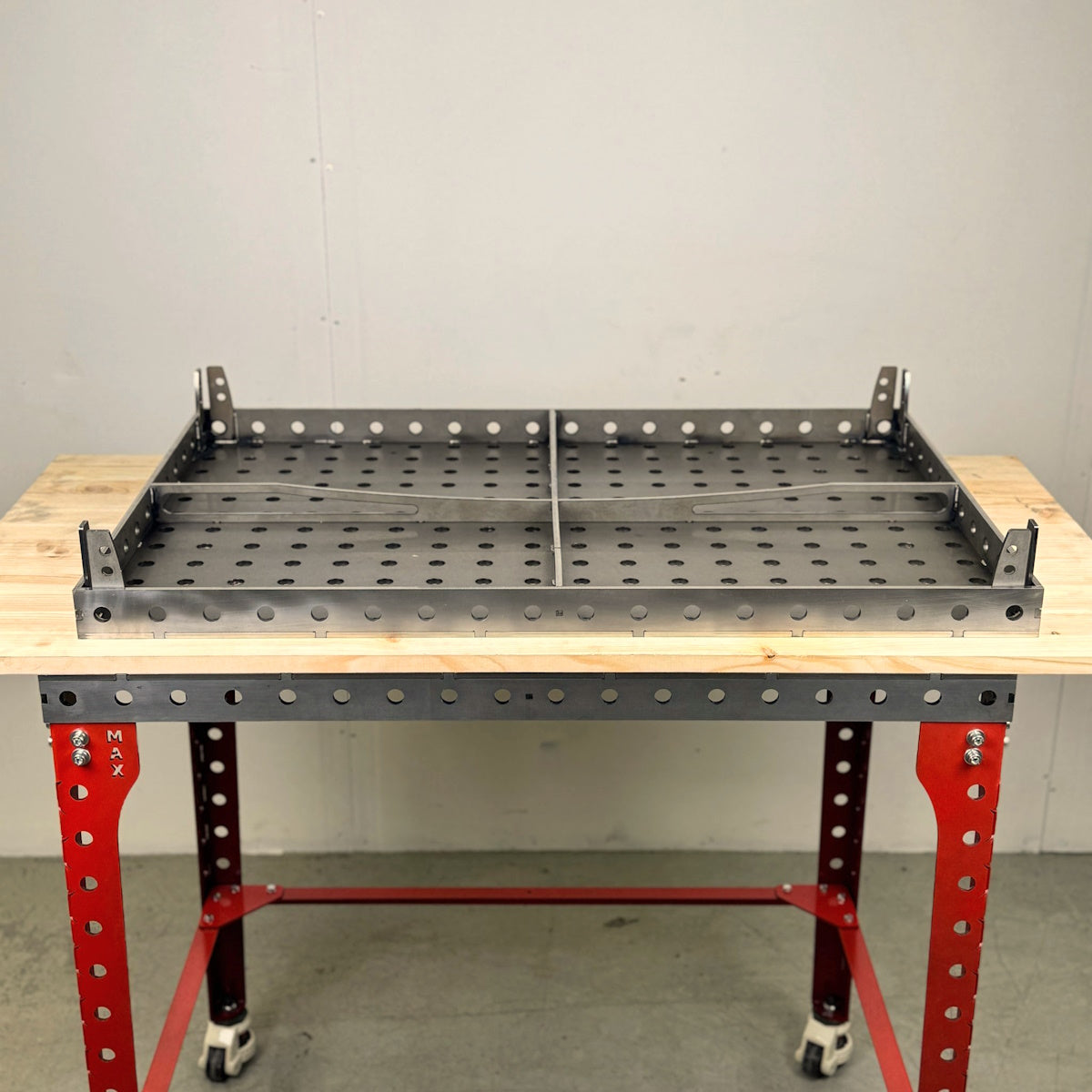 Welding Table Top MasterPlat MAX 900x600 with Corner Brackets