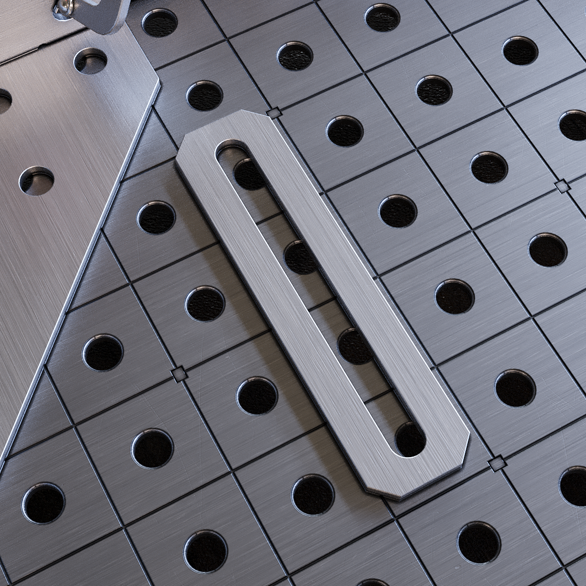 Universal Stop Bar 200x50 6 mm