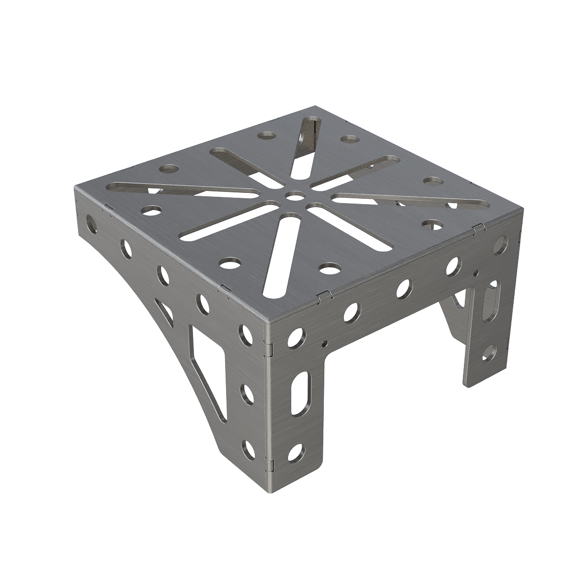 Schraubstockhalterung 01 250х250х150 4 mm Werkbankverlängerung 