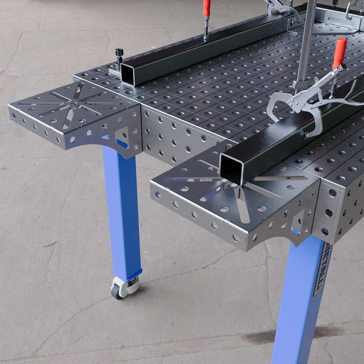 Schraubstockhalterung 01 250х250х150 4 mm Werkbankverlängerung 