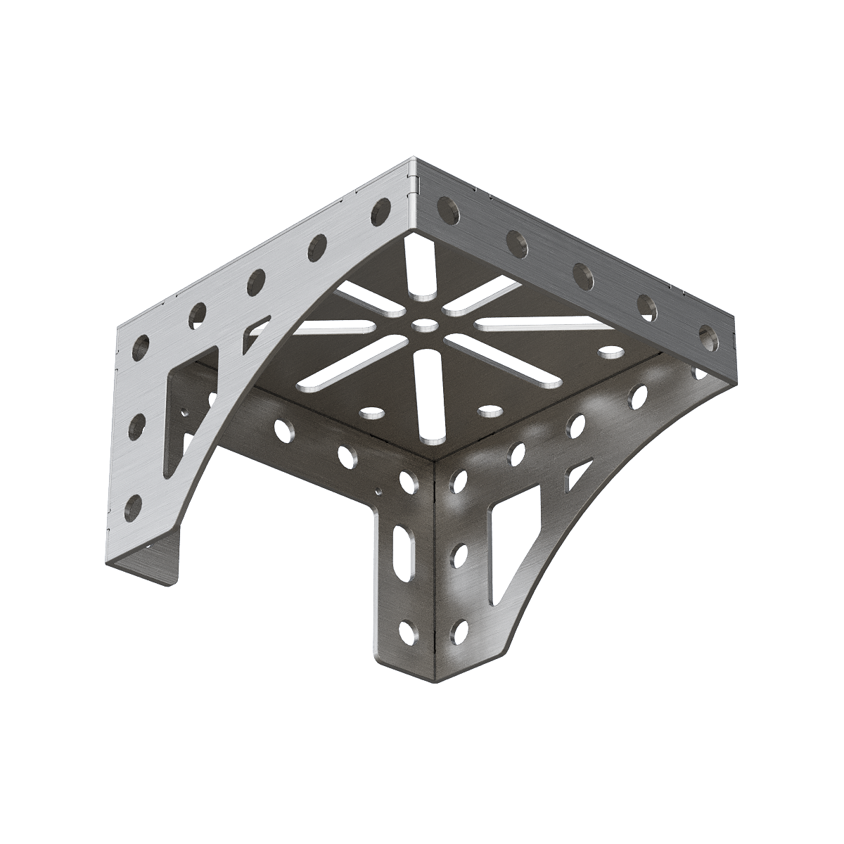 Schraubstockhalterung 01 250х250х150 4 mm Werkbankverlängerung 