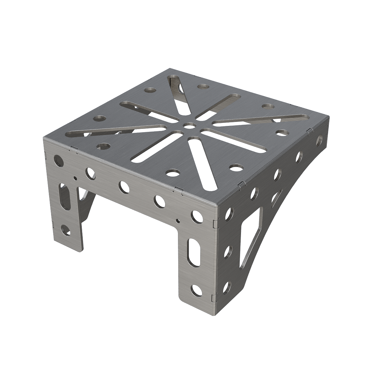 Schraubstockhalterung 01 250х250х150 4 mm Werkbankverlängerung 