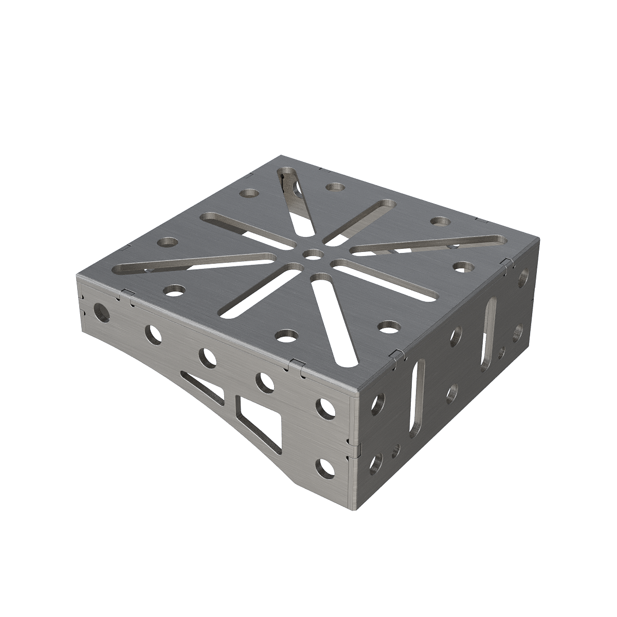 Vise Mount 250x250x100 6 mm Welding Table Extension