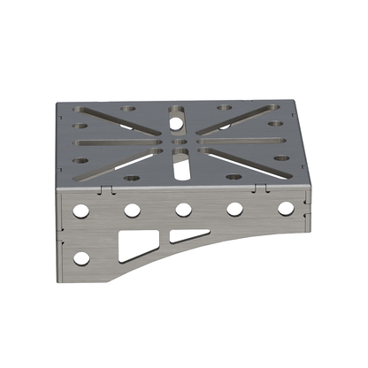 Vise Mount 250x250x100 6 mm Welding Table Extension