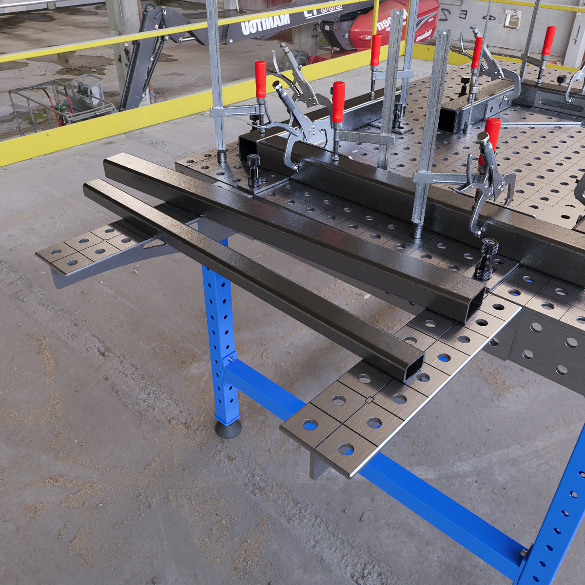 Welding Table Extension 400x100x100 6 mm