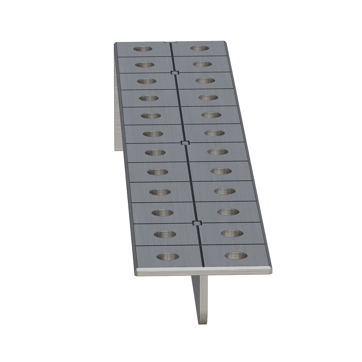 Welding Table Extension 600x100x100 6 mm