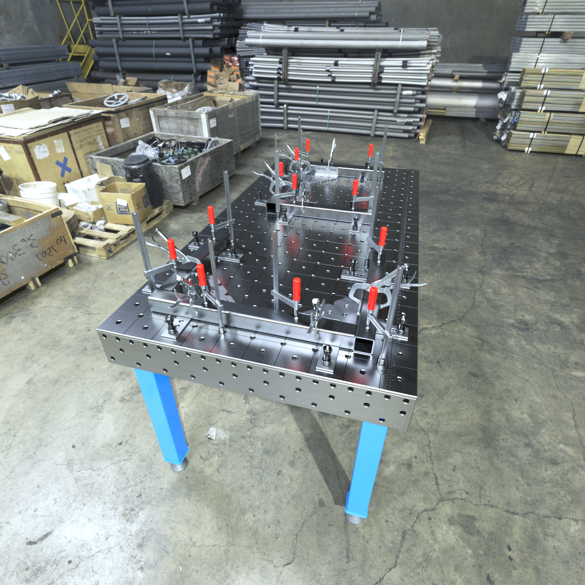 Welding Table PRO 10 2000x1000 Chess