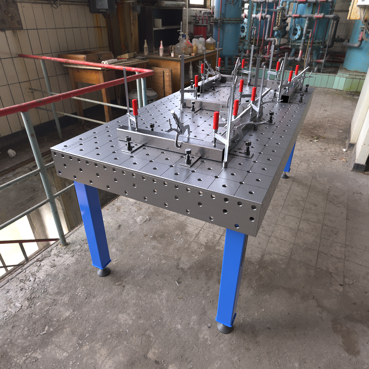 Welding Table PRO 10 2000x1000 Chess