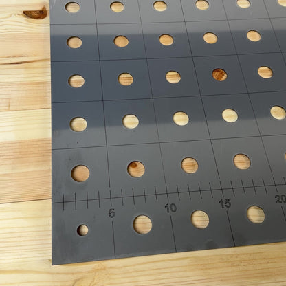 Perforiertes Edelstahlblech 900x600 1mm für Schweisstisch